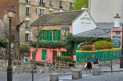 Itâs been there since around 1860 when it was called Au Rendez-vous des Voleurs (âAt the rendez-vous of thievesâ), later Cabaret des Assassins. 