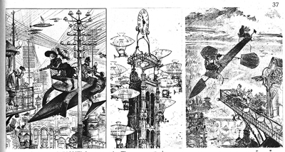 The Robida Tower is named after the first science fiction illustrator Albert Robida (1848 â 1926)