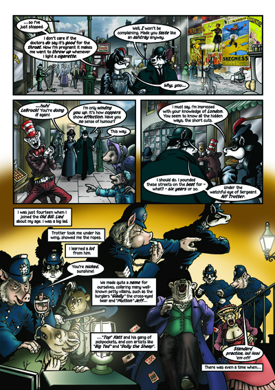 Page 22 of Grandville Force Majeure by Bryan Talbot