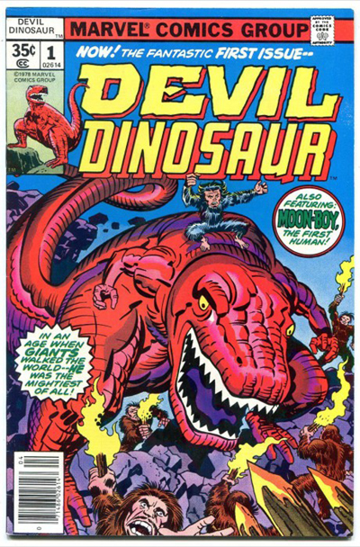 I made him a T. Rex as the animal perfectly fitted the vicious, amoral, merciless and terrifying aspects of his character. His skin is red in a tribute to Jack Kirbyâs Devil Dinosaur.