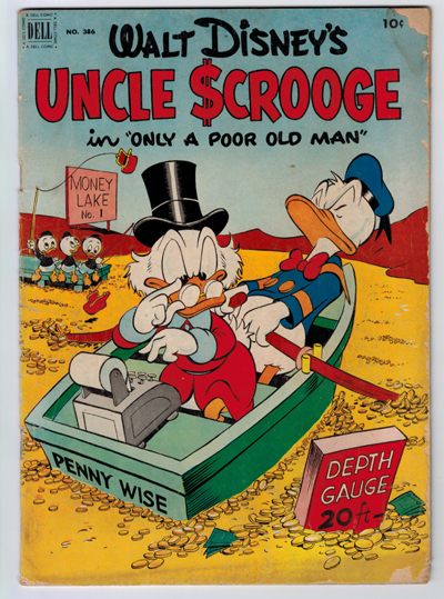 a homage to Carl Barkâs Uncle Scrooge!